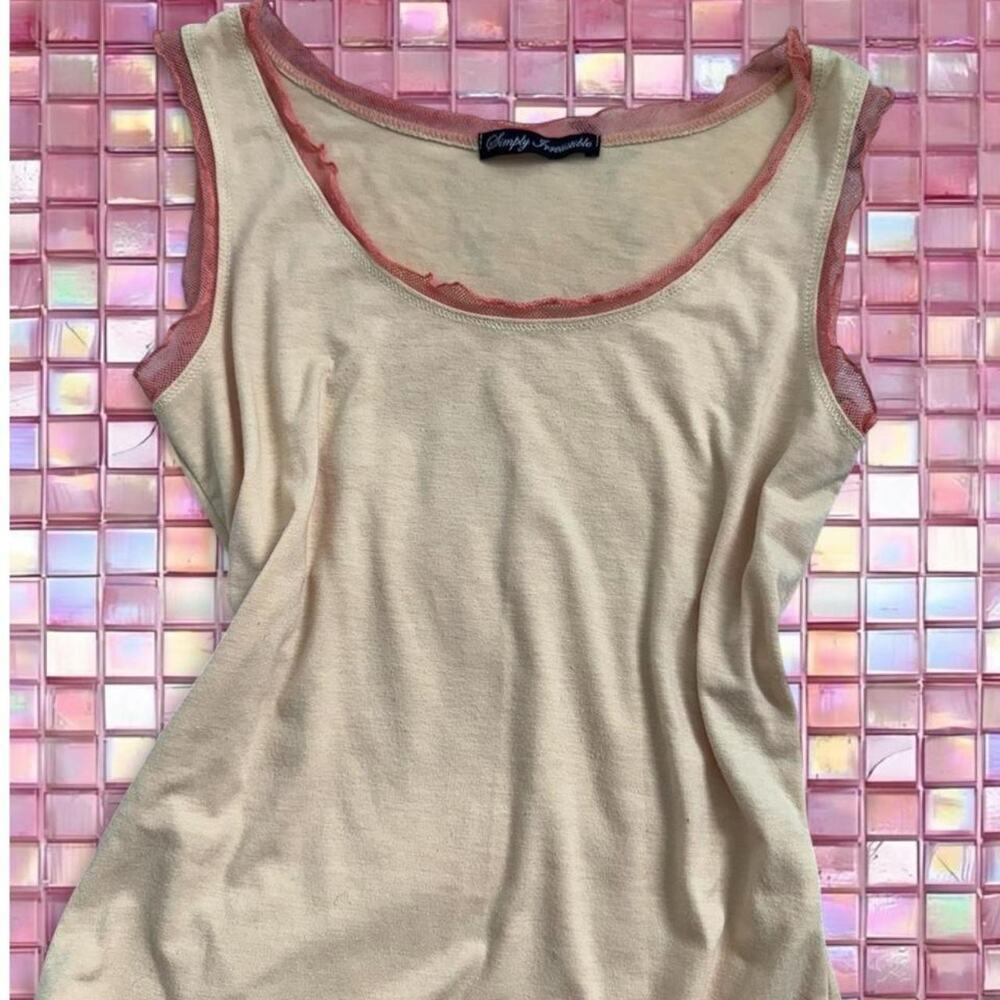 Simply irresistible yellow tank top